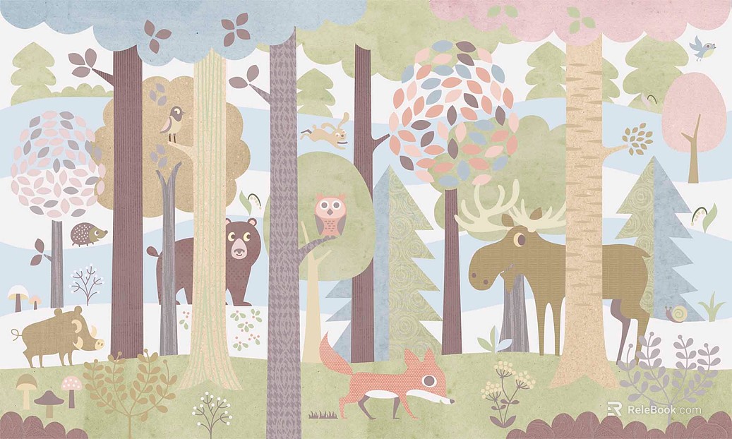 Children's Wallpaper texture