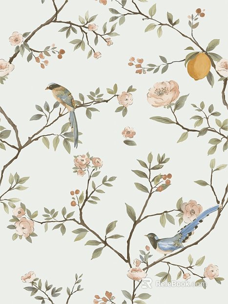 animal and plant pattern texture