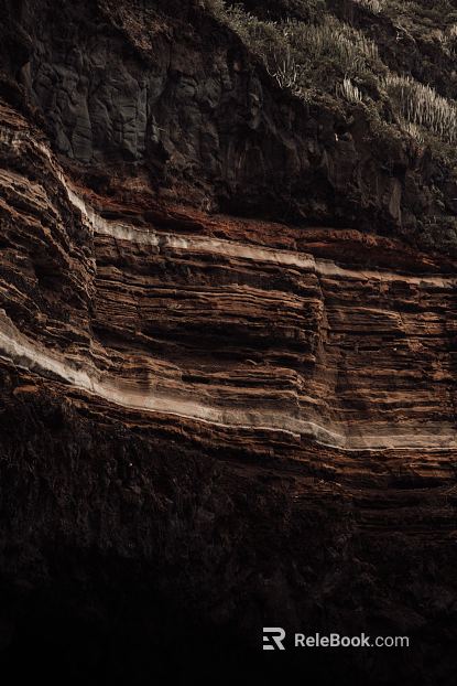 Rock wall texture
