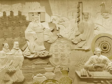 Embossed yellow embossed background texture (ID:ffacg19018)