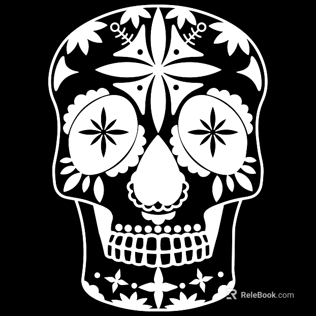 Tattoo black and white mask pattern texture pattern graphics texture
