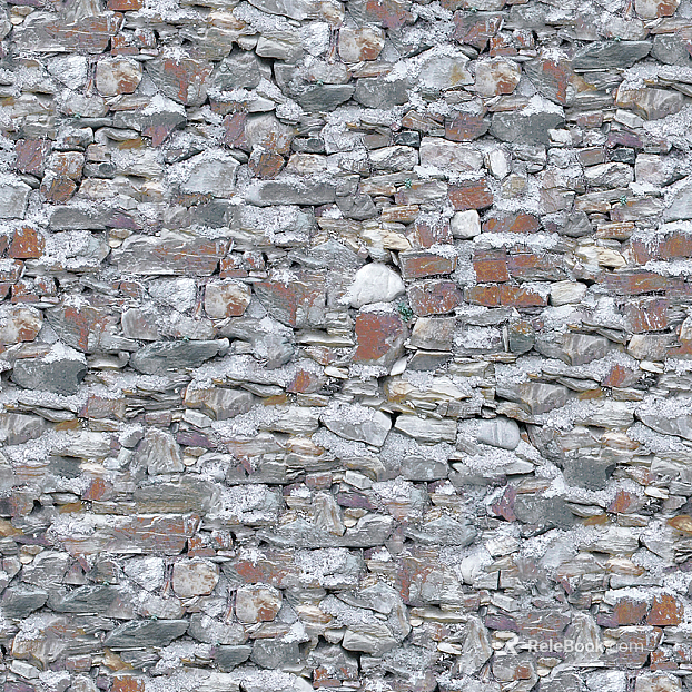 Outdoor building rock block stone wall brick wall ground texture
