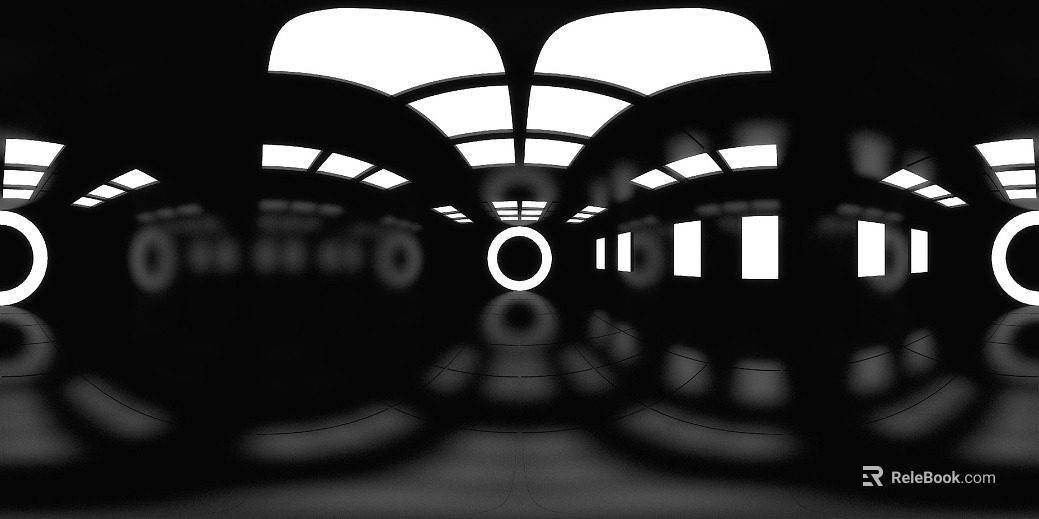 Indoor studio fill light HDR light HDR texture