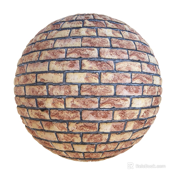 Brick wall PBR texture