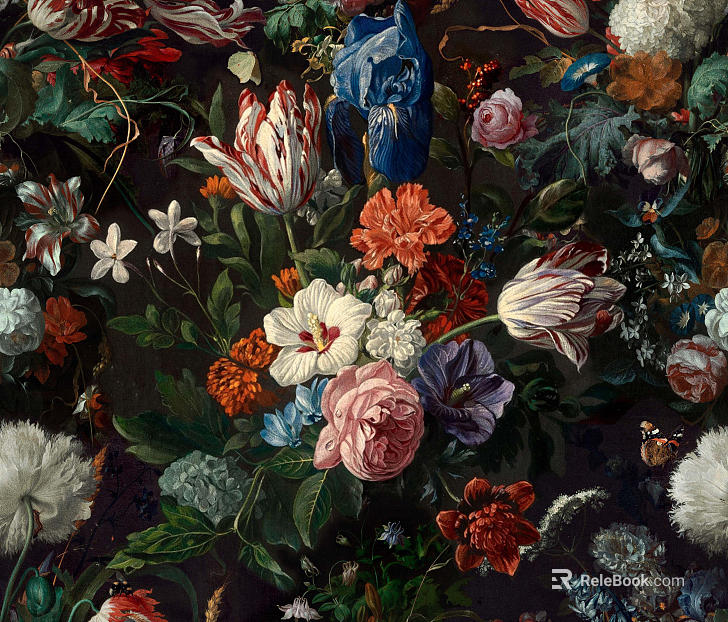 animal and plant pattern texture