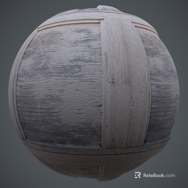 Wooden case PBR texture
