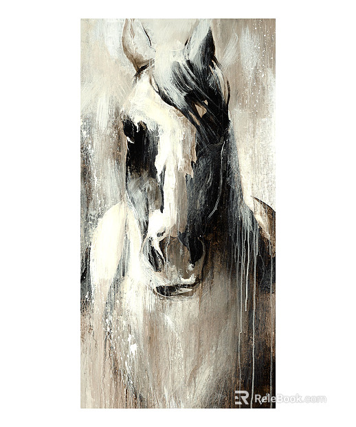 Animal painting texture
