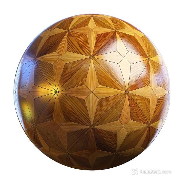 Wood parquet PBR texture