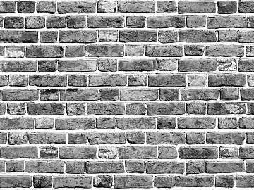 Black and white brick wall texture (ID:ffaag17274)