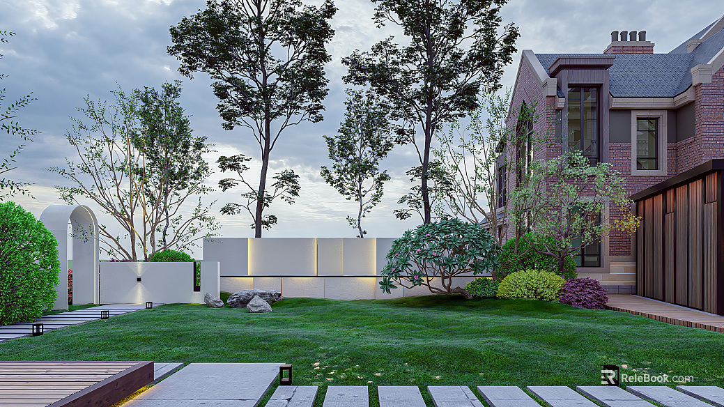 Courtyard texture