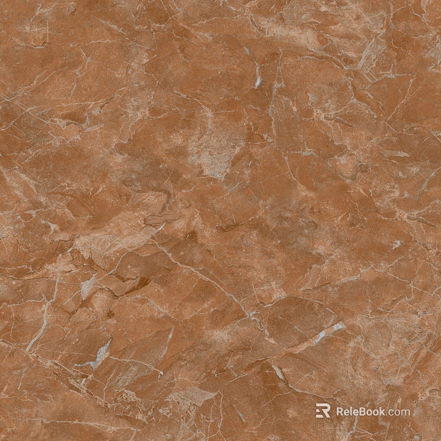 Marble with a reticulated pattern texture