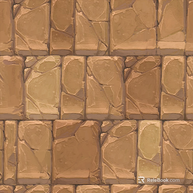 Culture stone yellow stone wall texture