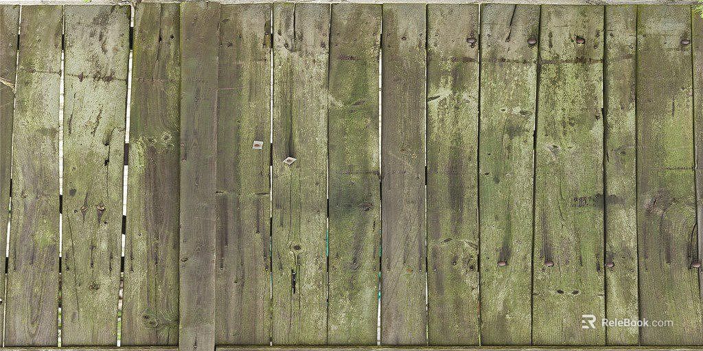 Old moss rotten wood outdoor fence board texture