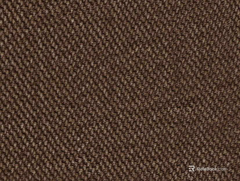 Dark Brown Crude-Grain Leather Home Soft Bag texture