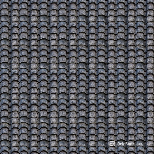 Green tile texture