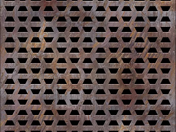 Perforated plate texture (ID:ffaef3600)