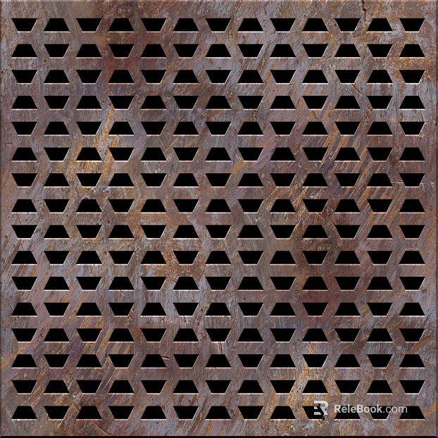 Perforated plate texture