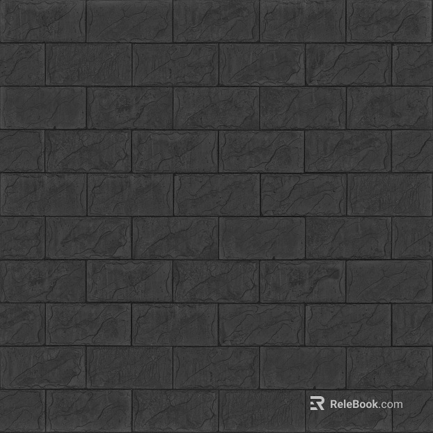 Dark gray cultural stone exterior wall tiles texture