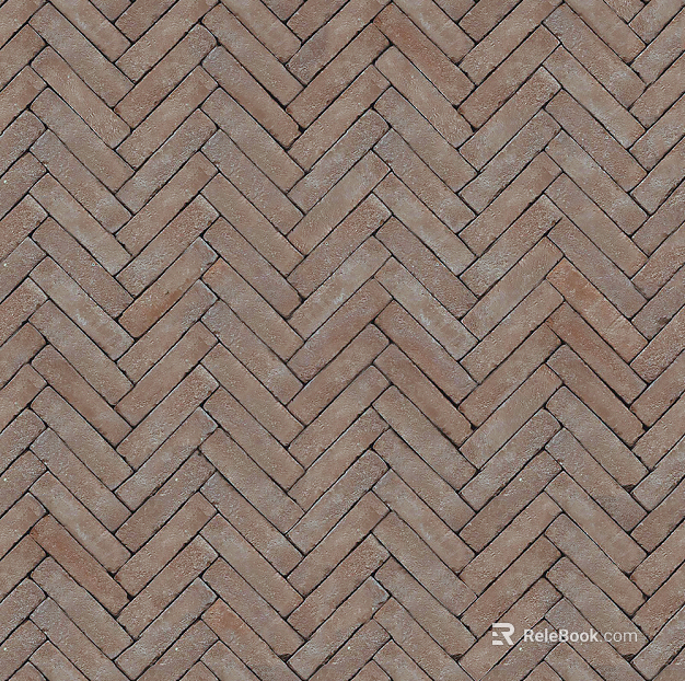 Herringbone pattern ceramic tile patchwork floor tile sidewalk road ground square paving texture