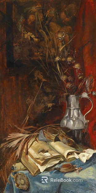 Oil painting texture