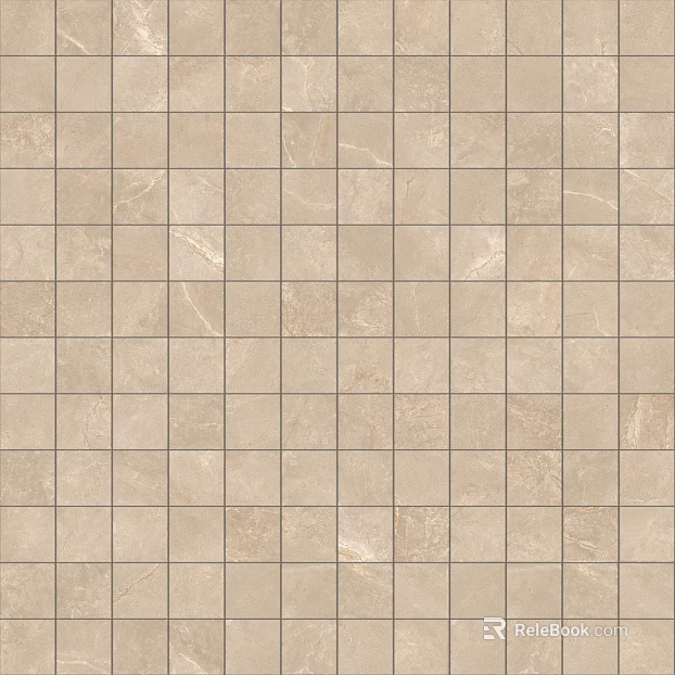 Warm Yellow Square Plaid Tile Mosaic texture