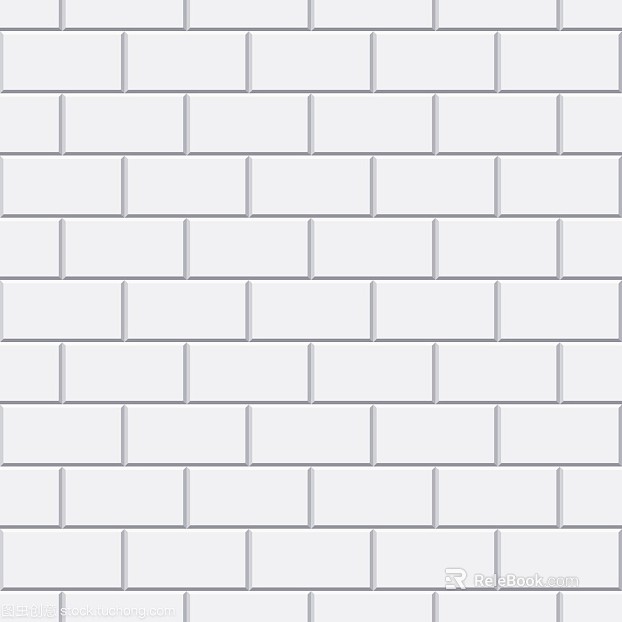 Brick wall fashion simple white block seamless texture