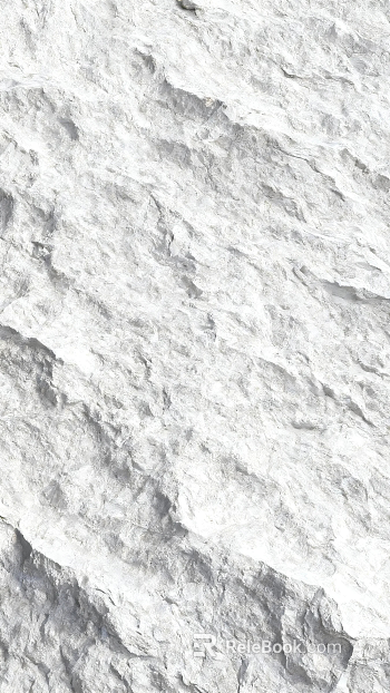 White Rock White PU Stone texture