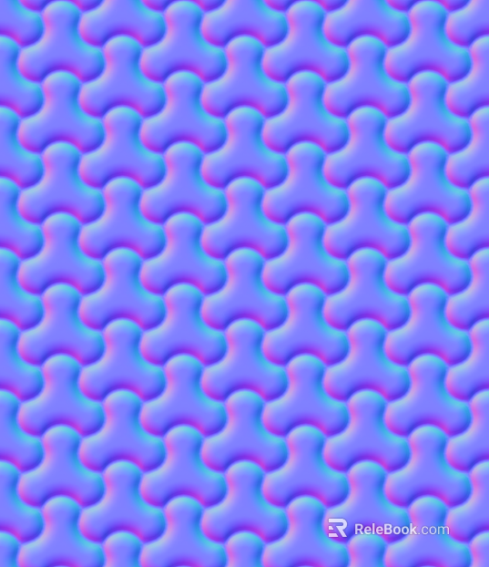 Braided Leather Normal Bump texture