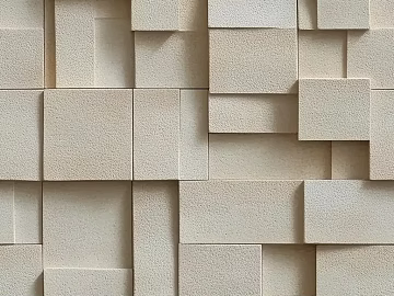 Beige cement brick three-dimensional background wall texture (ID:ffaeh196896)