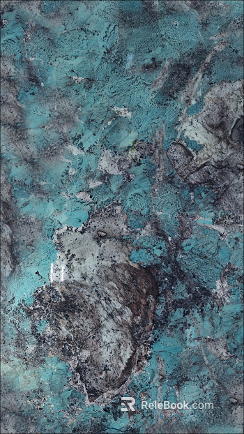 True Peacock Blue Stone Marble Luxury Stone texture