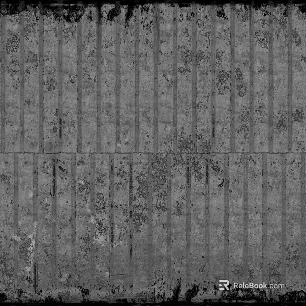 Gray industrial-style cement wall texture