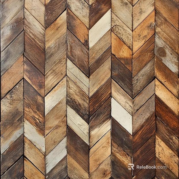 Fish bone wood floor texture