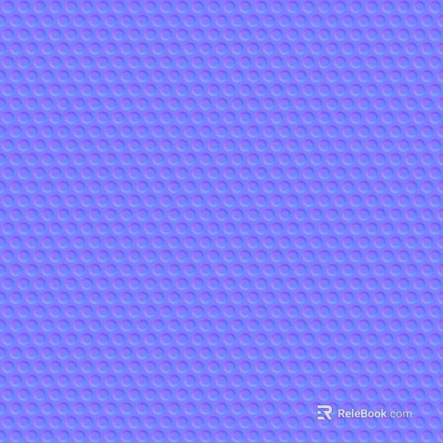 Metal hole steel perforation normal bump texture