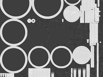 Black and white geometric bump map texture (ID:ffaeh099526)