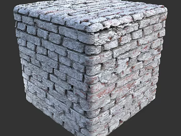 Brick PBR texture (ID:ffach232781)