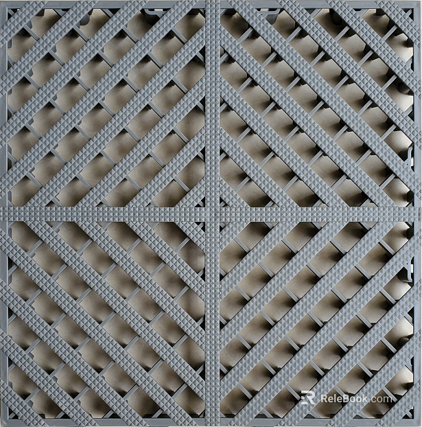 Plastic plate texture