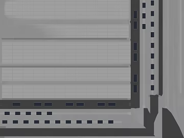 Grey glass curtain wall building facade texture (ID:ffaeh485826)