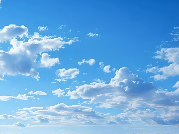 Blue Sky White Clouds Exterior Sky Map 3d model