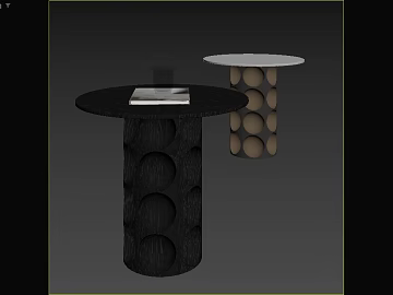 Black wood grain side table living room small table texture (ID:ffaeh243994)