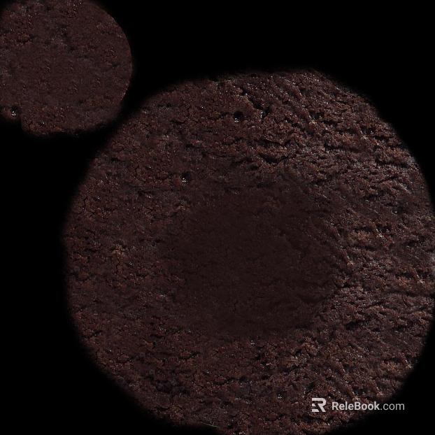 Dark brown soil landscape landscaping texture