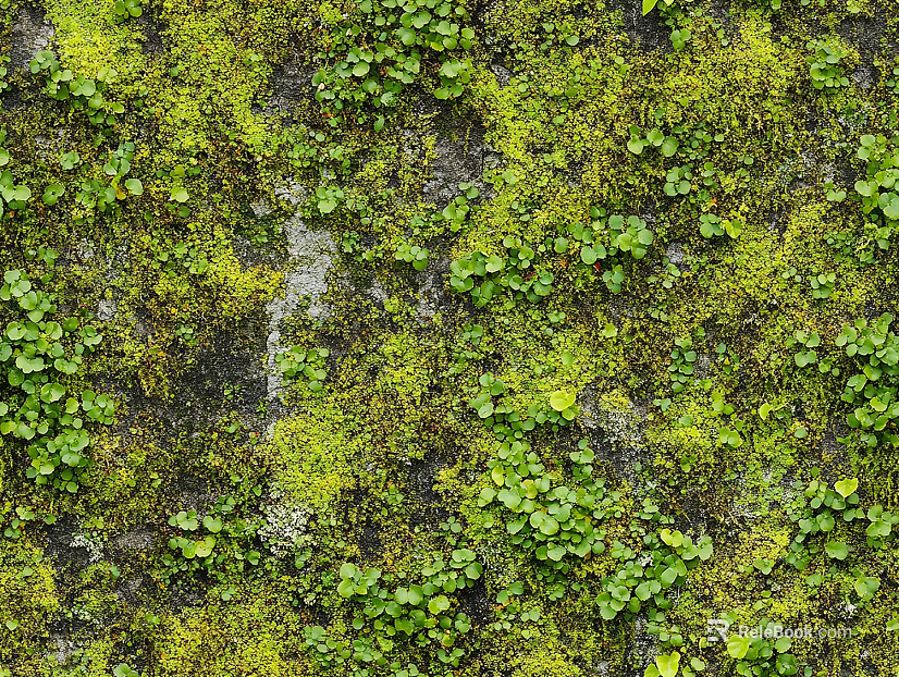 Garden Courtyard Moss Lawn Turf Grass Natural Ground texture