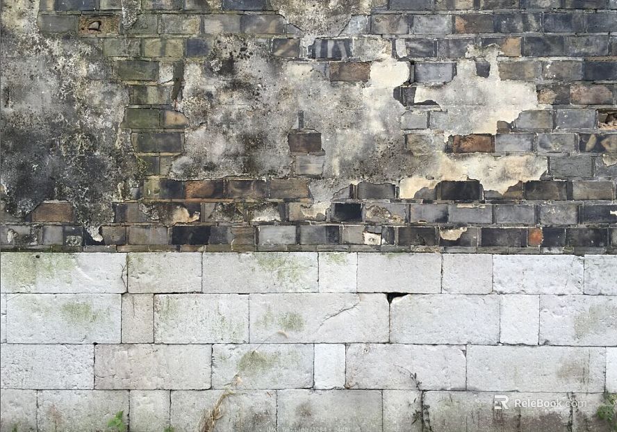 Brick wall Old lime wall texture