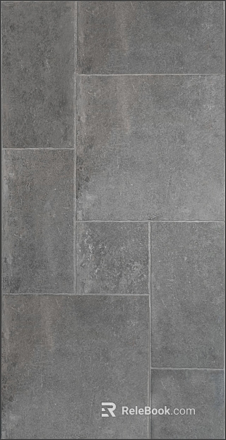 Dark gray antique-style tiles; kitchen and bathroom floor tiles texture
