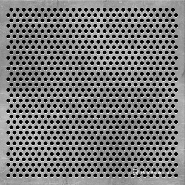 Perforated plate texture