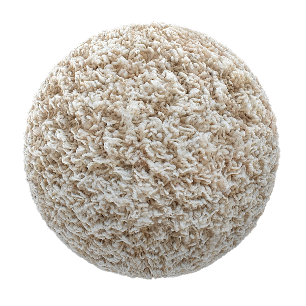 Wool plush PBR texture