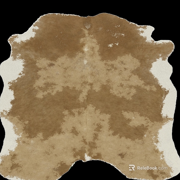 Brown Beige Animal Fur Living Room Carpet texture