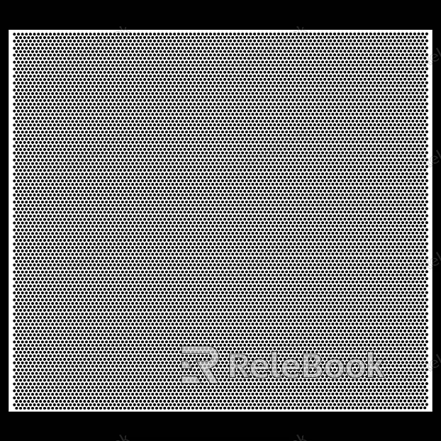 Perforated plate metal texture