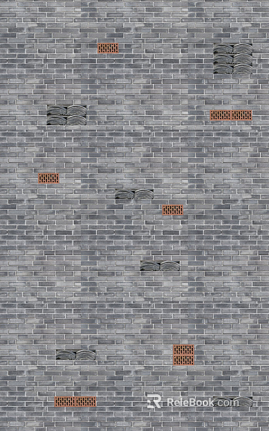 blue brick texture