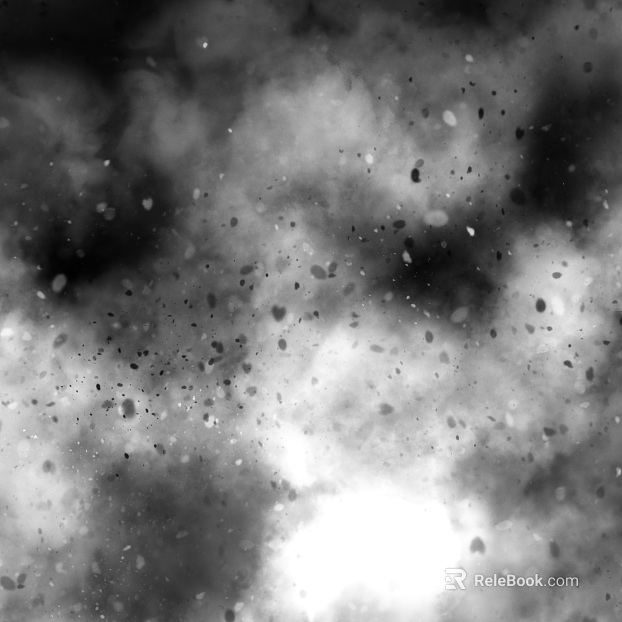 Black and white dust texture