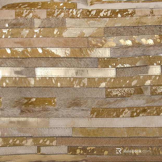 Gold and Brown Patten Leather Wall Bag texture